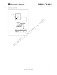 PS2506L-4-A Datasheet Page 3