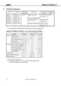 PS2513L-1-A Datasheet Page 4