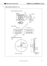 PS2521L-2-E3-A Datasheet Page 9