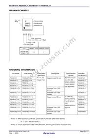 PS2561DL2-1Y-W-A Datasheet Page 3