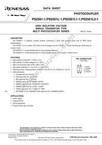 PS2561L-1-V-L-A Datasheet Page 3