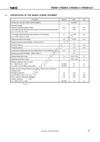 PS2561L-1-V-L-A Datasheet Page 19