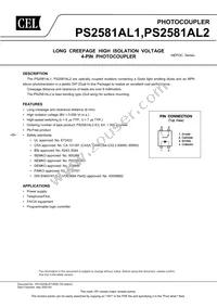 PS2581AL2-F3-Q-A Datasheet Cover