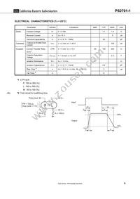 PS2701-1-F3-M-A Datasheet Page 5