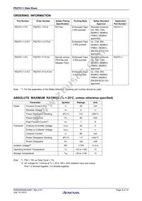 PS2701-1-V-A Datasheet Page 4