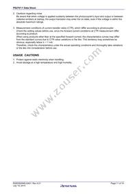 PS2701-1-V-A Datasheet Page 11