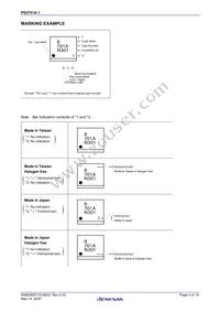 PS2701A-1-V-A Datasheet Page 3
