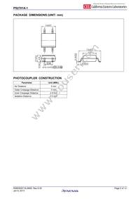 PS2701A-1-V-F3-P-A Datasheet Page 2