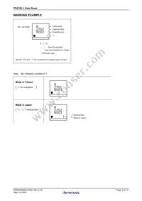 PS2702-1-V-A Datasheet Page 3