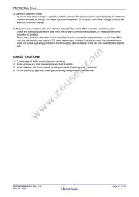 PS2702-1-V-A Datasheet Page 11