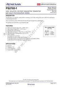 PS2702-1-V-F3-K-A Datasheet Cover