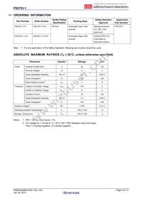PS2703-1-V-F3-K-A Datasheet Page 4