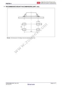 PS2703-1-V-F3-K-A Datasheet Page 9