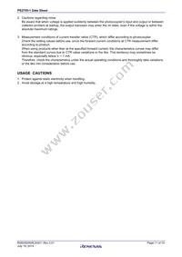 PS2705-1-F3-L-A Datasheet Page 11