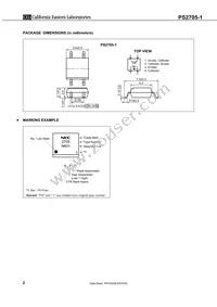 PS2705-1-V-F3-L-A Datasheet Page 2