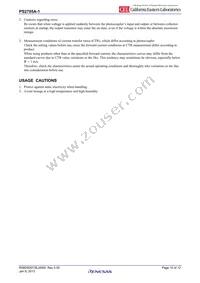 PS2705A-1-V-A Datasheet Page 10