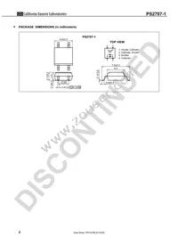 PS2707-1-A Datasheet Page 2