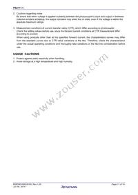 PS2711-1-F3-A Datasheet Page 11