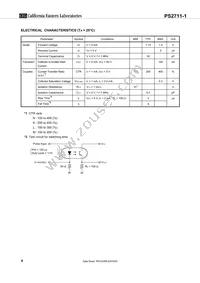 PS2711-1-V-M-A Datasheet Page 4