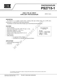 PS2715-1-F3-A Datasheet Cover