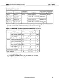 PS2715-1-F3-A Datasheet Page 3