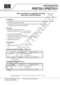 PS2732-1-V-A Datasheet Cover