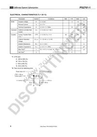 PS2761-1-V-K-A Datasheet Page 4