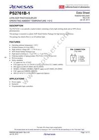 PS2761B-1-F3-L-A Datasheet Cover