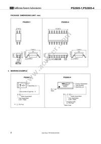 PS2805-4-F3-A Datasheet Page 2