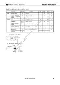 PS2805-4-F3-A Datasheet Page 5