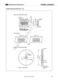PS2805-4-F3-A Datasheet Page 9