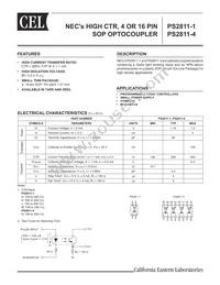 PS2811-1-F3 Datasheet Cover