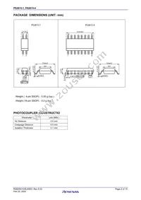 PS2815-1-F3-A Datasheet Page 2