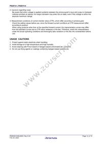 PS2815-1-F3-A Datasheet Page 12