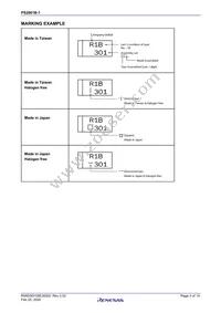 PS2861B-1Y-V-L-A Datasheet Page 3