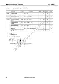 PS2865-1-F3-A Datasheet Page 4