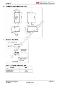 PS2911-1-F3-M-AX Datasheet Page 2