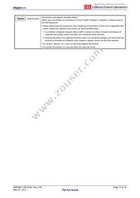 PS2911-1-F3-M-AX Datasheet Page 12