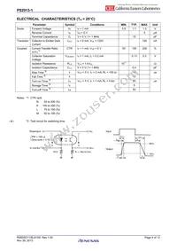 PS2913-1-M-AX Datasheet Page 4