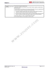 PS2913-1-M-AX Datasheet Page 12