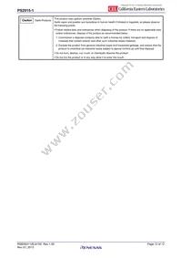 PS2915-1-AX Datasheet Page 12