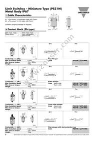 PS31M-US11RT-M00 Datasheet Page 3