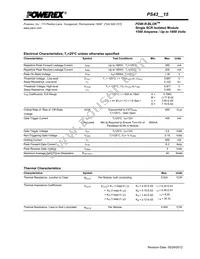 PS431815 Datasheet Page 3