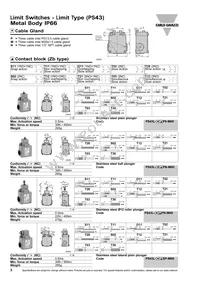 PS43L-NS11RH-M00 Datasheet Page 3