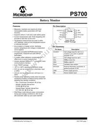 PS700T-I/ST Datasheet Cover