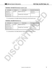 PS710AL-1A-E3-A Datasheet Page 3