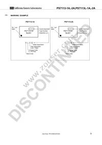 PS7113L-1A-E3-A Datasheet Page 3