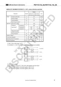 PS7113L-1A-E3-A Datasheet Page 5