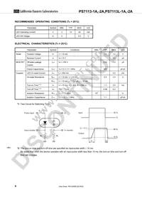 PS7113L-1A-E3-A Datasheet Page 6