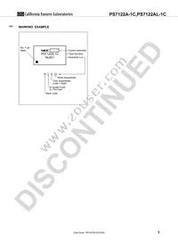 PS7122AL-1C-E3-A Datasheet Page 3
